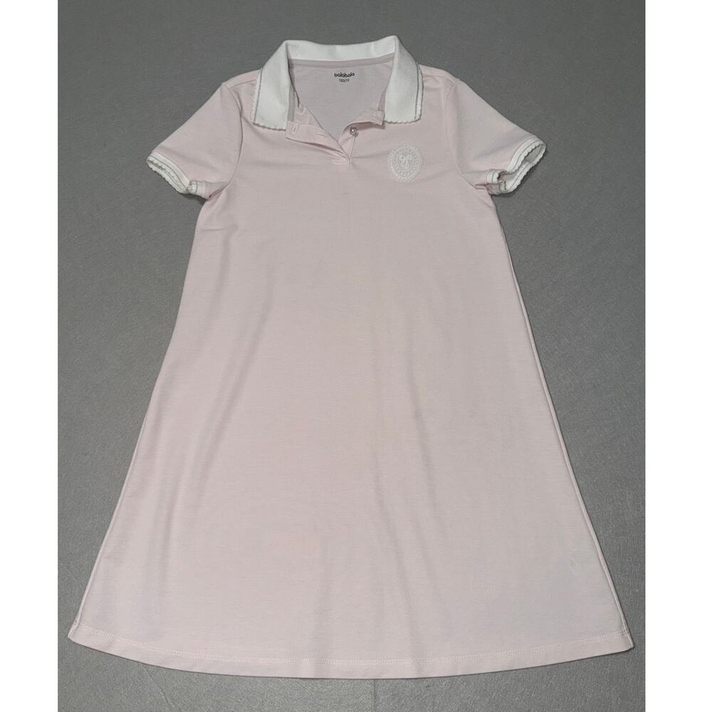 Balabala Pink Polo Dress